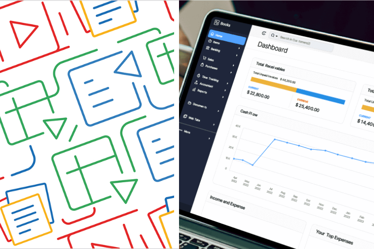 zoho consultancy dashboard on business applications